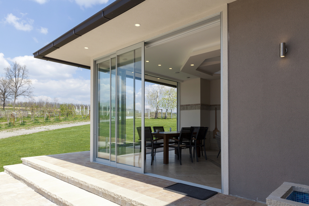 Image of a unique door & window